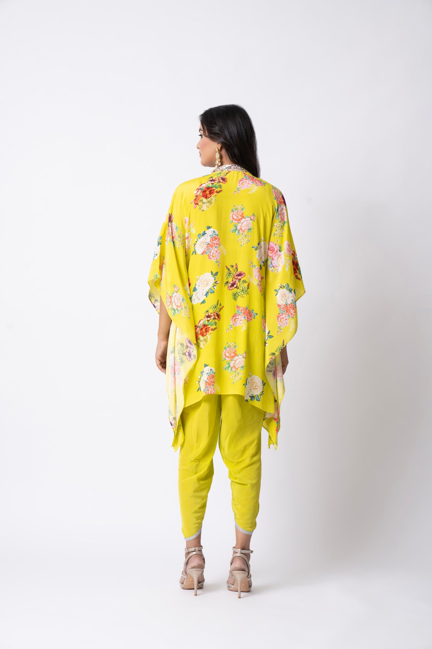 Yellow Dhoti Kurta Set