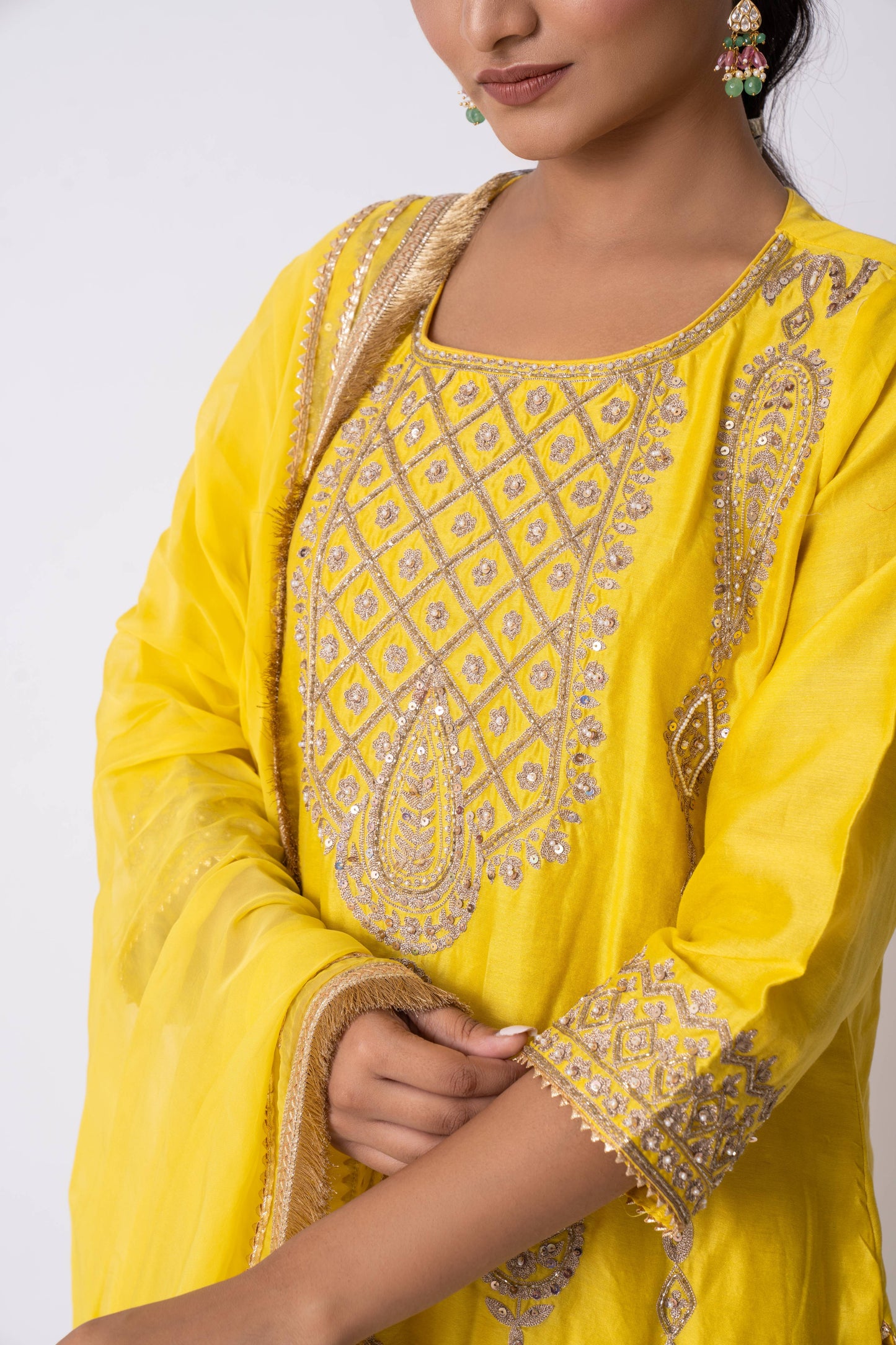 Yellow Kurta Set