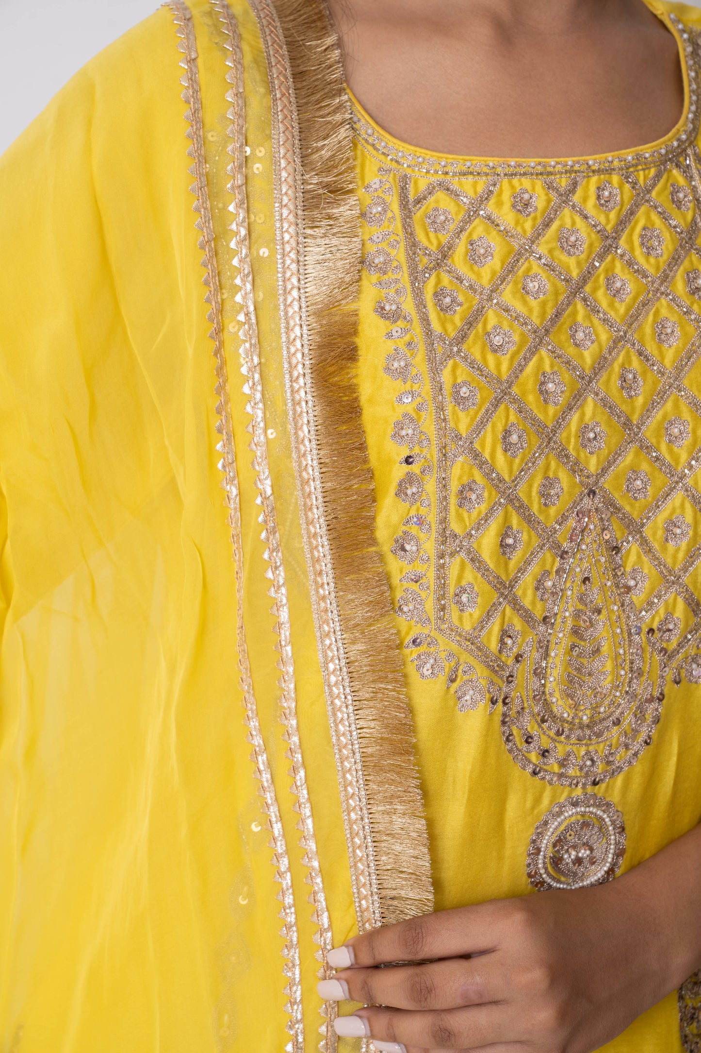 Yellow Kurta Set