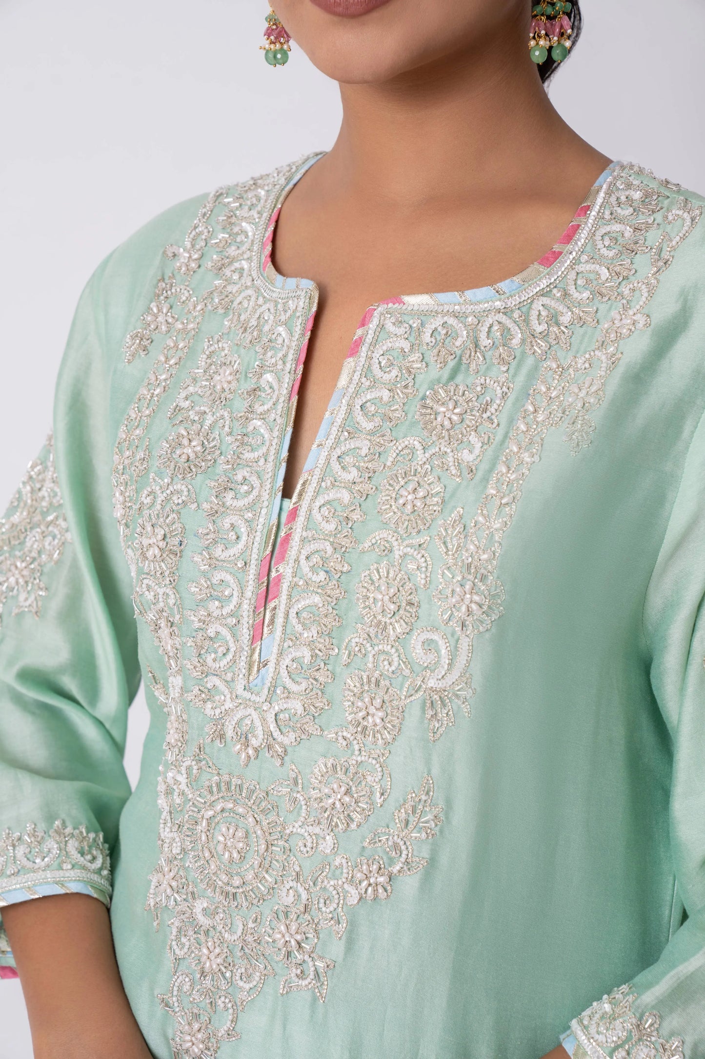 Sea Green Suit Set