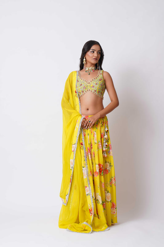 Yellow Lehengas