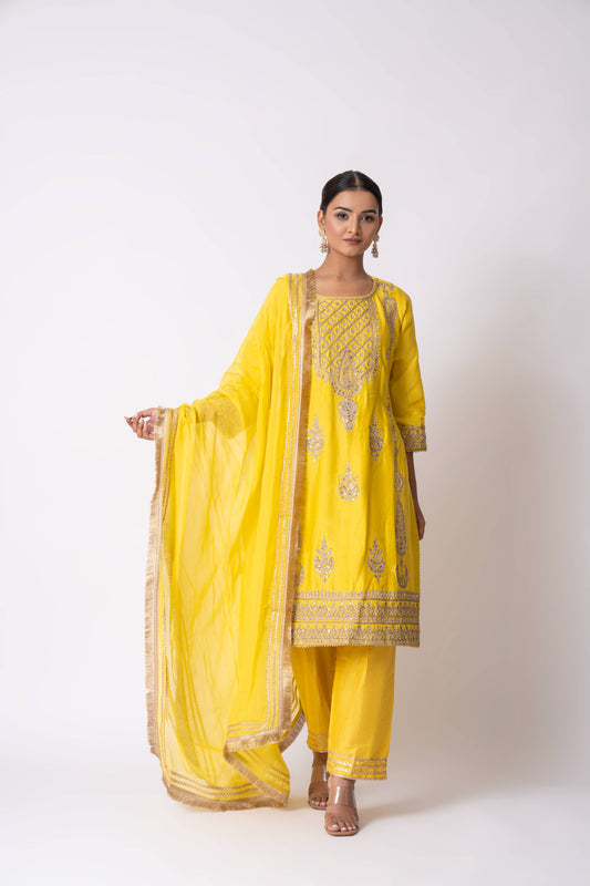 Yellow Kurta Set